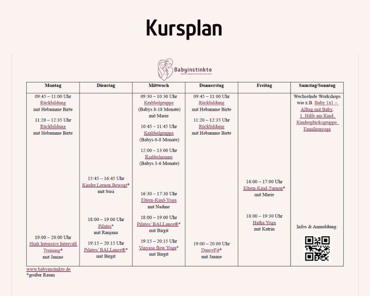 Kursplan